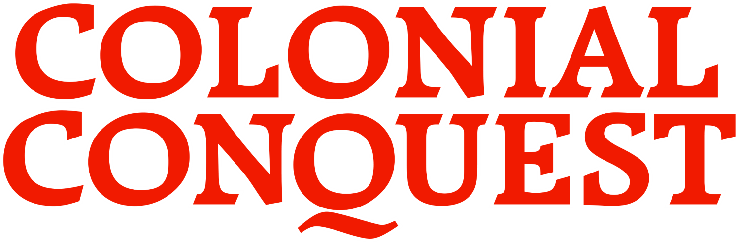 Colonial Conquest logo for Atari ST